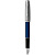 KALAM.KZ - Ручка перьевая Parker Sonnet Sand Blasted Metal-Blue Lacquer, 0,8 мм F, черная 2146747