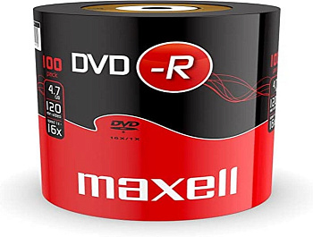 KALAM.KZ - Диск DVD-R Maxell 16x4.7GB, 120мин, шпин.100шт,