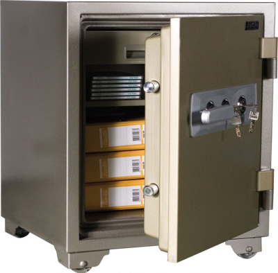 Сейф огнестойкий Booil Topaz BSK-670 с кассовой ячейкой, с двумя ключевыми замками