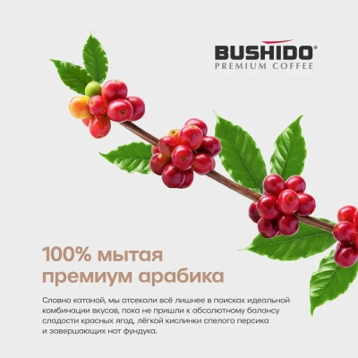 KALAM.KZ - Кофе в зернах 1000г Bushido Red Katana Beans Pack