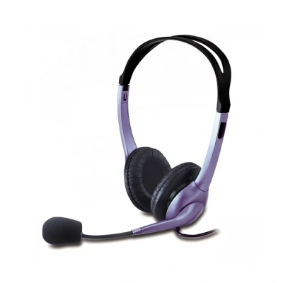 Гарнитура Genius, HS-04S, Тип крепления: Дуговые, Подключение 3,5 MiniJack, Длина кабеля 1,2 м, Чёр