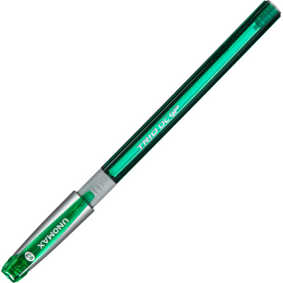 Ручка шариковая, 1.0мм, зеленая, Unimax  TRIO DS GP
