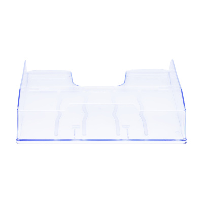 KALAM.KZ - Лоток горизонтальный А4, прозрачный Стамм Эксперт