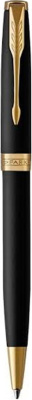 Ручка шариковая Parker Sonnet Matte Black GT 1,0 мм, черная 1931519