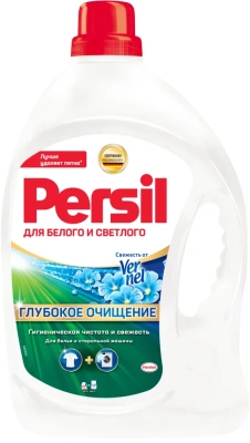 Порошок, gel Persil 2,145 л, для стирки, жидкий для белого белья