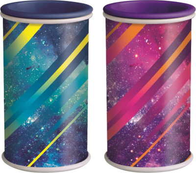 KALAM.KZ - Точилка 1 отверстие,с контейнером+ластик Cosmic