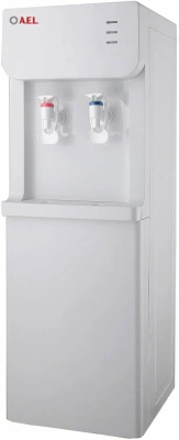 Кулер для воды LD-AEL-87C white со шкафчиком