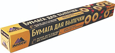 Бумага для выпечки 38х42, 16 листов (силиконизированная) Antey
