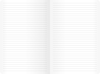 Блокнот для записей 80л, А4-, линия, обл. иск.кожа, Snap book 6 ЭКСМО