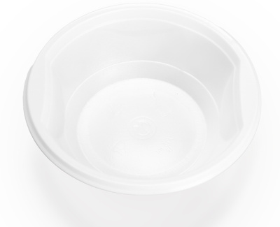KALAM.KZ - Тарелка 475 мл, 50 шт/уп, глубокая, белая, ПП (полипропелен) 