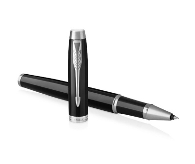 KALAM.KZ - Ручка роллерная Parker IM Metal Black CT, 0,8 мм F, черная 1931658