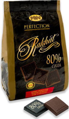 Шоколад РАХАТ, 80% 275гр. в уп