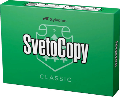 Бумага белая Svetocopy А4, 80гр, 500л, CIE 146, класс С