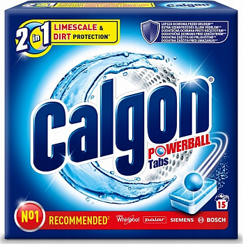KALAM.KZ - Средство для cмягчения воды 15 таблеток "Calgon" Powerball 3в1