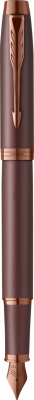 Ручка перьевая IM Professionals Monochrome Burgundy, синяя, 0,8мм, Parker