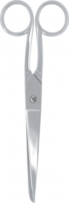 KALAM.KZ - Ножницы 20см., цельнометаллические "Steel&Style", европодвес Berlingo