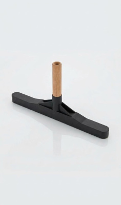 KALAM.KZ - Швабра с деревянным черенком, пластиковая насадка 35 см, для мытья полов 