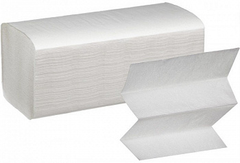 KALAM.KZ - Бумажные полотенца Murex Premium, 200 шт, 2-слойные, 21*23 см, Z-сложение, белые