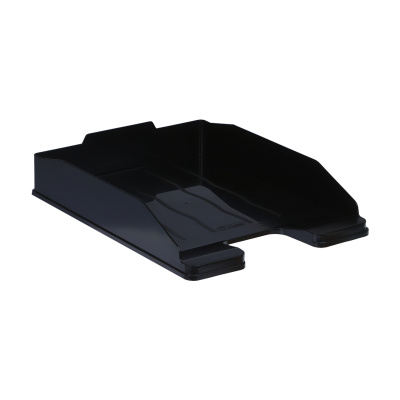 Лоток горизонтальный А4, черный Стамм Эксперт