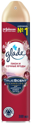 Освежитель воздуха 269мл, Glade сменный для automatic "Пион и сочные ягоды" 