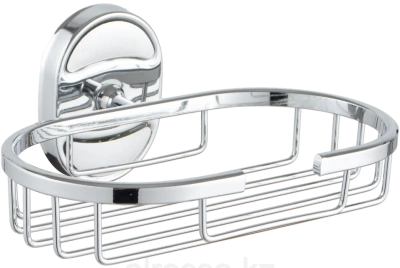 Мыльница настенная, сетка, металлическая серебро 159220