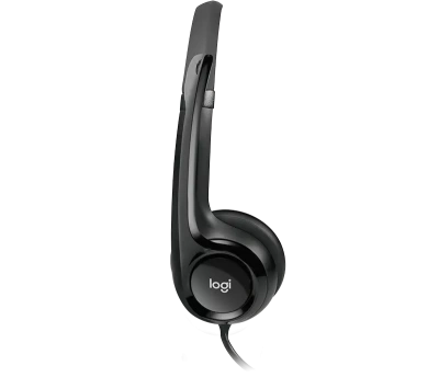 KALAM.KZ - Гарнитура Logitec, H390, Тип крепления: Дуговые, Подключение проводные, Длина кабеля 2,33 м, Чёр
