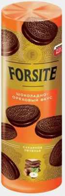 Печенье-сэндвич с шоколадно-ореховым вкусом «Forsite», 220 г
