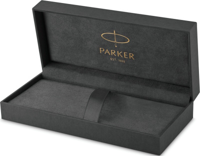 KALAM.KZ - Ручка роллерная Parker Sonnet Black Lacquer CT, 0,8 мм F, черная, 1931501