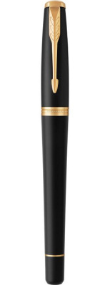 KALAM.KZ - Ручка перьевая Parker Urban Core Muted Black GT 1931593, матовый черный лак