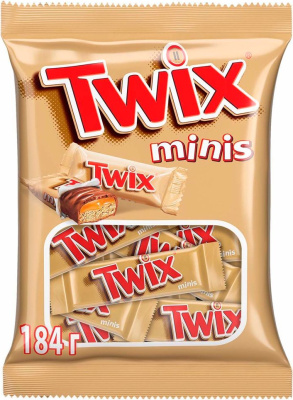 Конфеты Twix mini 184гр. в уп.