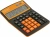 KALAM.KZ - Калькулятор 12 разрядов, 15.5x20.6см, черно-оранжевый  BRAUBERG EXTRA COLOR-12-BKRG