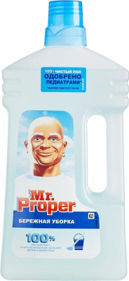 Средство моющее, универсальное для пола 1л. Океан "Mr.Proper" 
