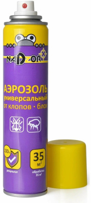 Средство аэрозоль 200мл от клопов и блох Nadzor