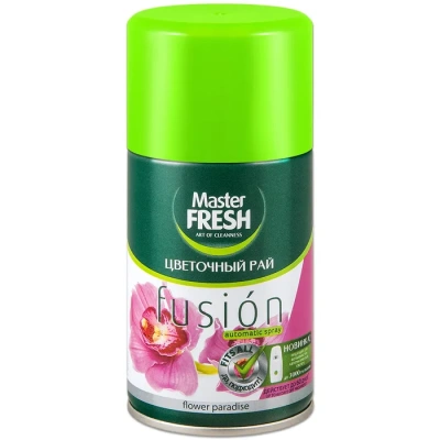 Освежитель воздуха 250мл, Master Fresh сменный для automatic "Цветочный рай"