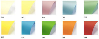 Бумага цветная "Paperline Rainbow Pack", A4, 80гр, 10 цв. по 25 листов 250л, микс ассорти интенсив