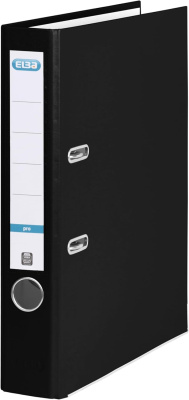 KALAM.KZ - Регистратор A4, 50мм, PVC/Paper, черный Elba