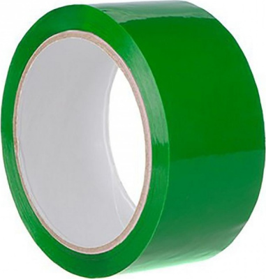 KALAM.KZ - Лента клейкая 48ммх120м упаковочная, цветная, зеленая 