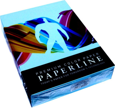 Бумага цветная "Paperline №220", A4, 160гр, 250л, Turquoise Бирюзовый