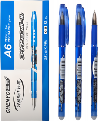 Ручка гелевая, 0.5мм, синяя, ПИШИ-СТИРАЙ gel ink pen