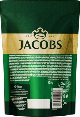 KALAM.KZ - Кофе растворимый 75 г,  JACOBS Monarch м/у