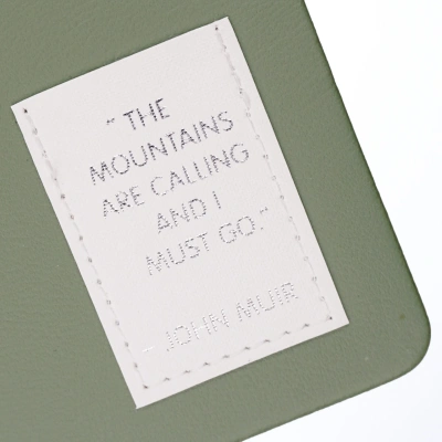 Ежедневник А5, недатированный, 152л., иск кожа, Nuances, эвкалипт, Эксмо