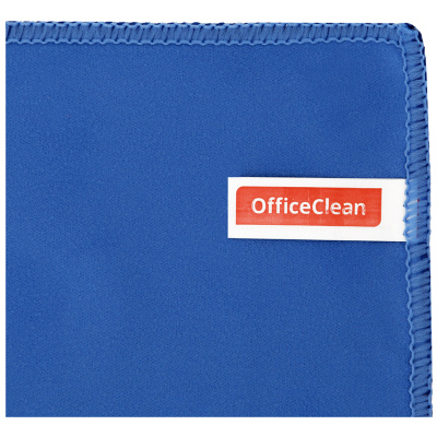KALAM.KZ - Салфетка 30*30см, микрофибра 1 шт. для стекол и зеркал, "Стандарт" OfficeClean