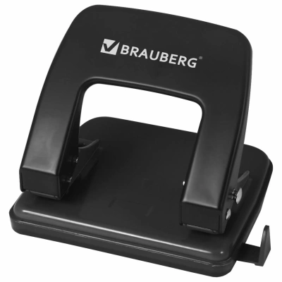 Дырокол на 2отверстия, 1-25л, металл Brauberg