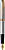 KALAM.KZ - Ручка перьевая Parker Sonnet Stainless Steel GT, 1,0 мм М, черная 1931505