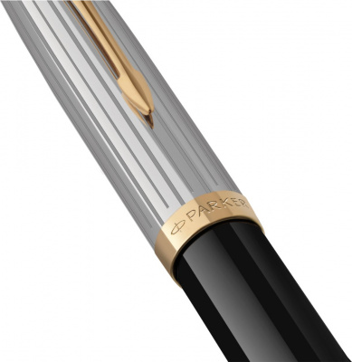 KALAM.KZ - Ручка шариковая Parker 51 Premium Black GT, 1,0 мм М, черная 2169062
