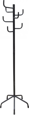 Вешалка напольная Кактус металлическая 170см черная