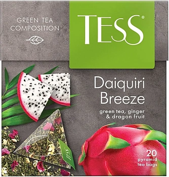 KALAM.KZ - Чай зеленый, 20 пирамидок Daiquiry Breeze TESS