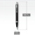 KALAM.KZ - Ручка шариковая Parker IM Black CT, 1,0 мм М, синяя 1931665