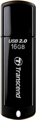 USB Флеш 16GB 2.0 Transcend TS16GJF350 черный