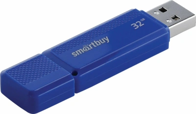 KALAM.KZ - Флеш-накопитель USB 32GB 2.0 Dock Blue Smartbuy